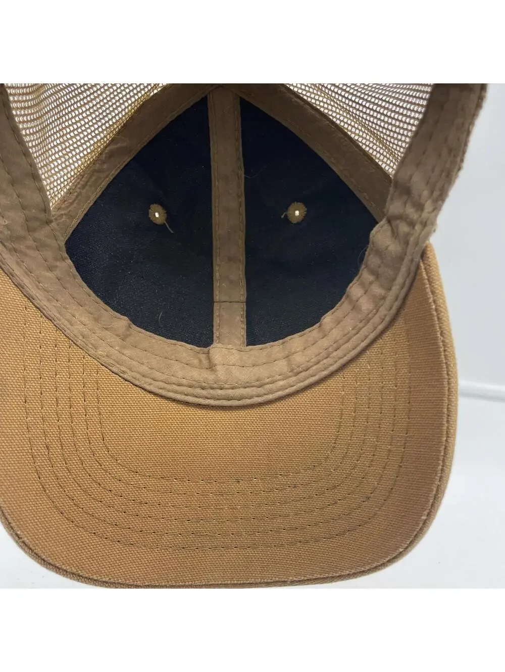 Magnolia Seed & Supply Cap Hat Adult Trucker Mesh Snapback Brown Poly Cotton